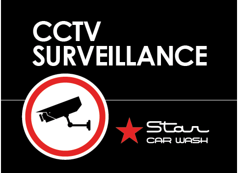 A4 ACRYLIC SIGN - CCTV