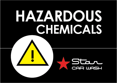A4 ACRYLIC SIGN - Hazardous