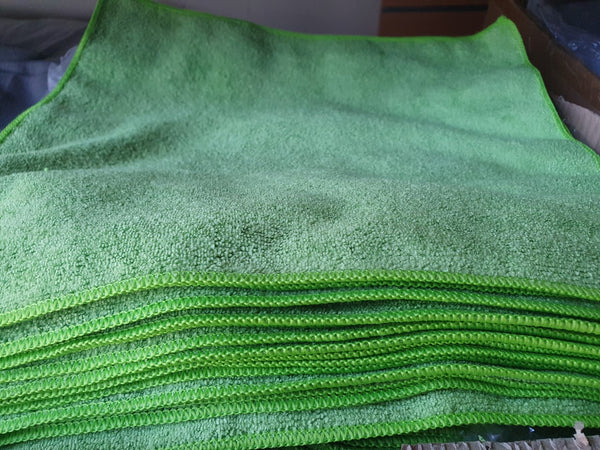 Green - Microfibre  Premium Interior Cloth