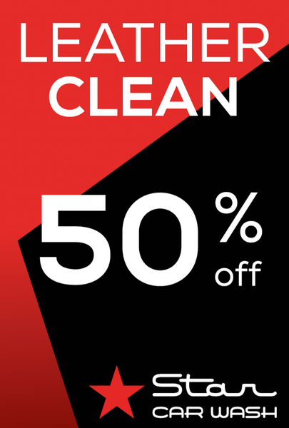 LEATHER CLEAN 50% OFF