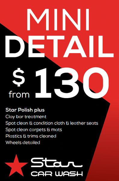 MINI DETAIL FROM $130
