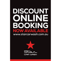 Discount Online Booking Now Available (POSTER)